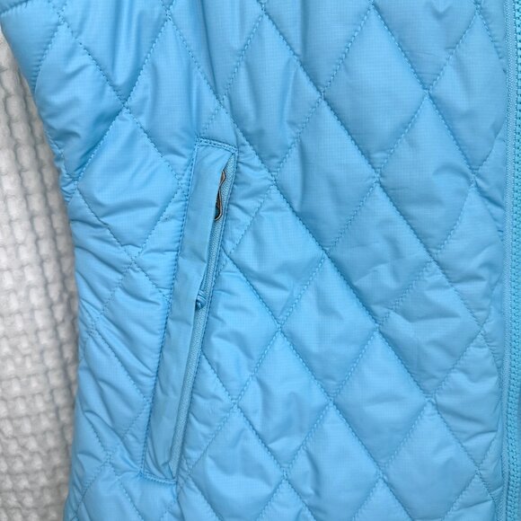 Marmot Women's Kitzbuhel Quilted Vest Powder Blue Sz Medium - Picture 4 of 9